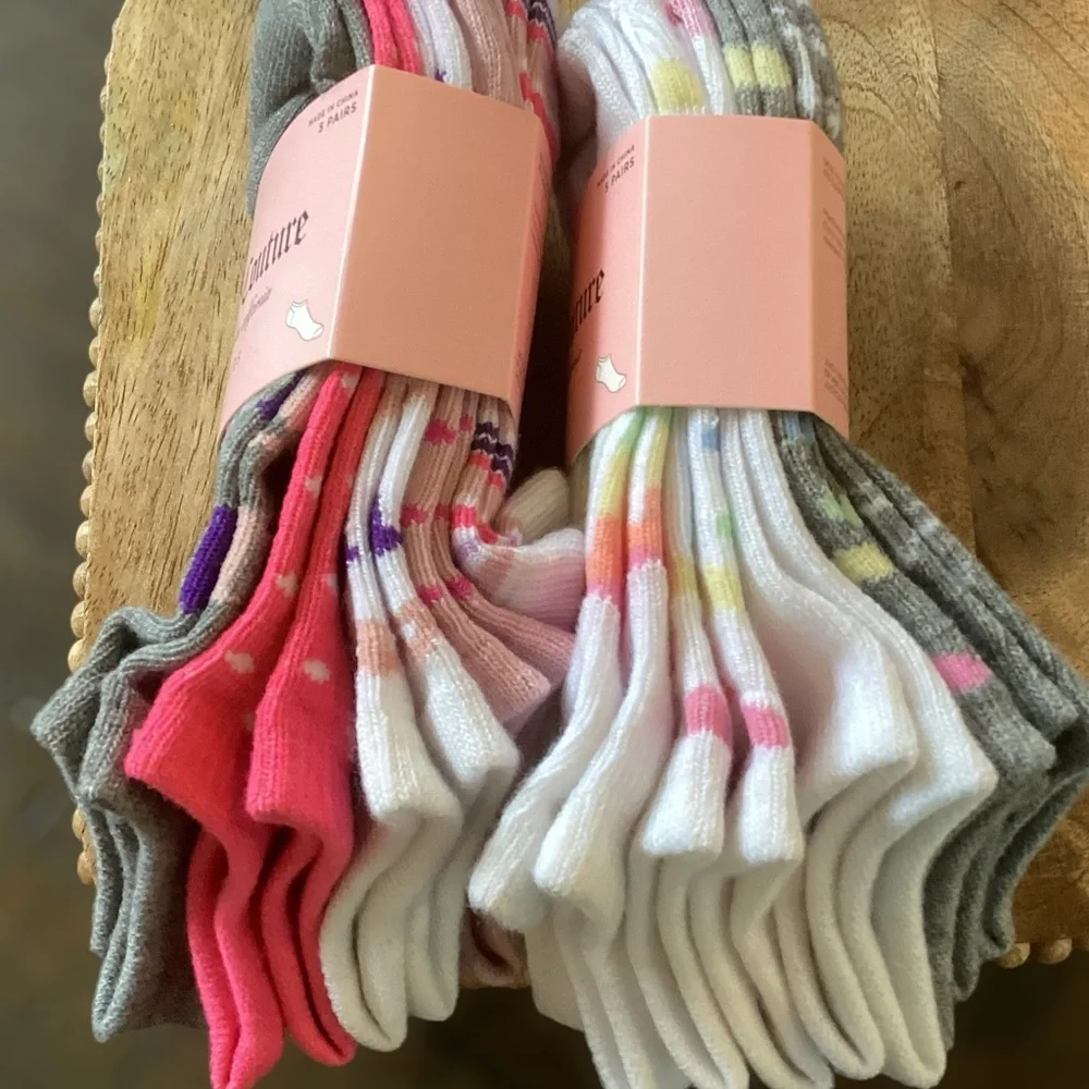 🌸10 Pair Juicy Little Kids No show Socks
